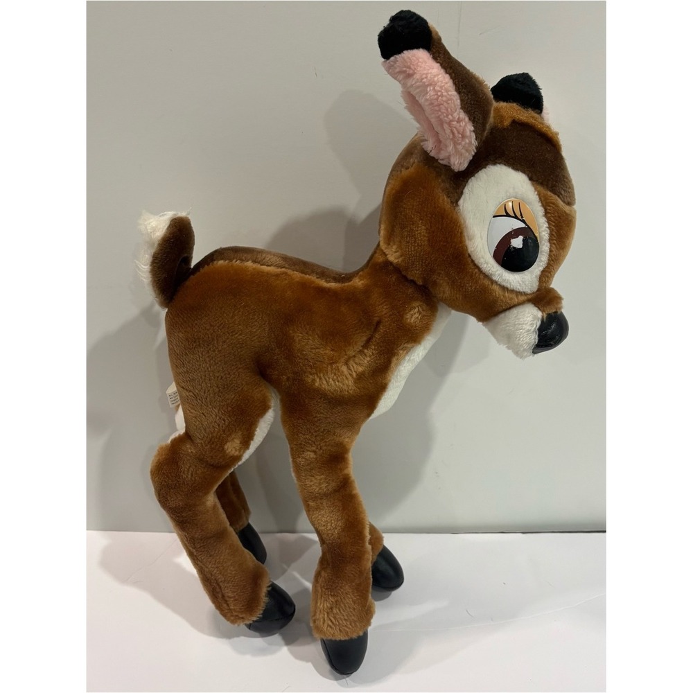 Vitg Disneyland Walt DISNEY World Posable Bambi Plush 18" Tall 70s 80s
